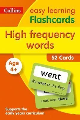 4+YEARS.HIGH FREQUENCY WORDS FLASHCARDS