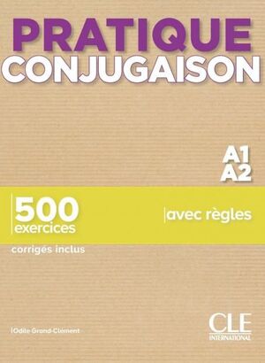 A1-A2. PRATIQUE CONJUGAISON - LIVRE + CORRIGES